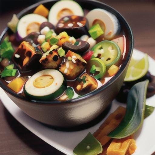 Smokey Vegetarian Cuban Black Bean Soup