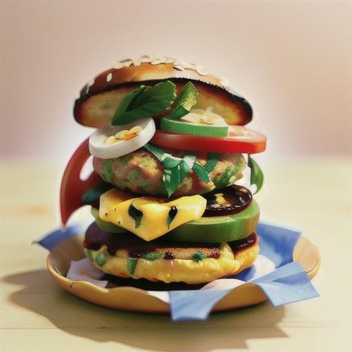 Mexican chicken burgers