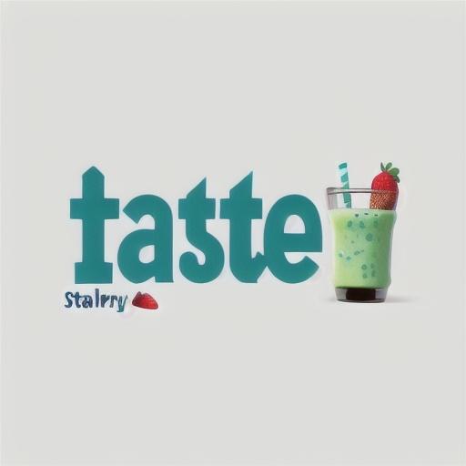 Yoghurt, strawberry & mint smoothie