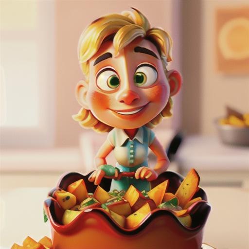 Chili Cheese Dip and Potato Wedges