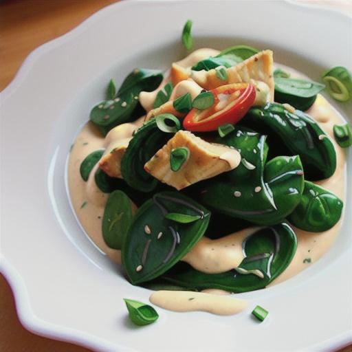 Sarah's Spinach Side Dish