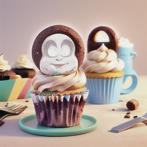 Devil’s Food Cupcakes for Two