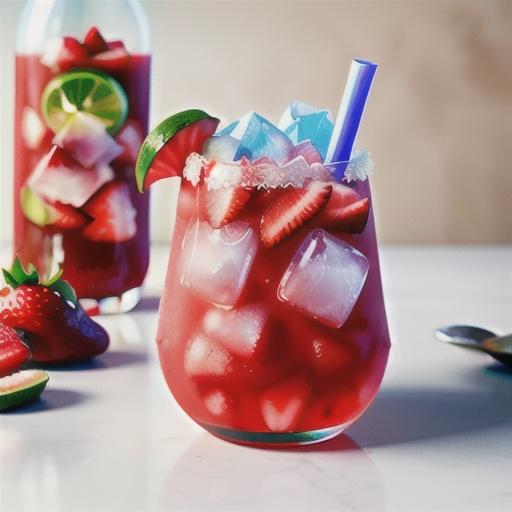 Frozen Strawberry Margaritas