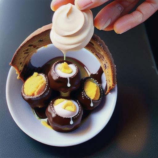 Cheat's molten Toblerone puddings recipe