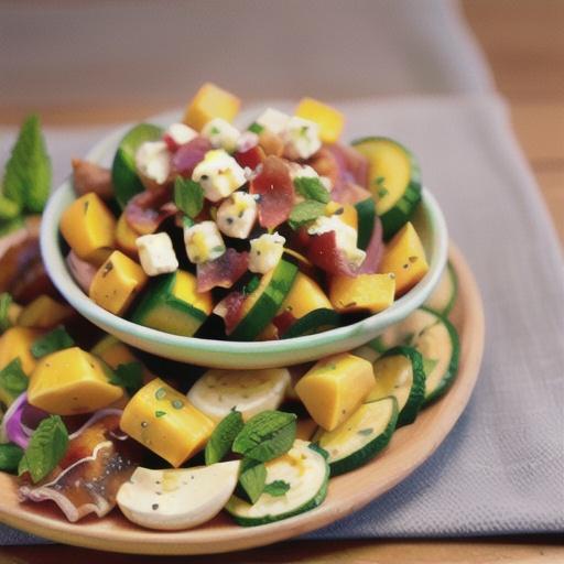 Refreshing Summer Squash Salad