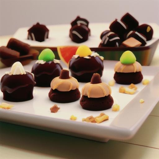 Bourbon-Spiked Ginger Brownie Truffle Balls