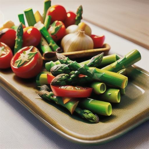 Asparagus with Tomatoes