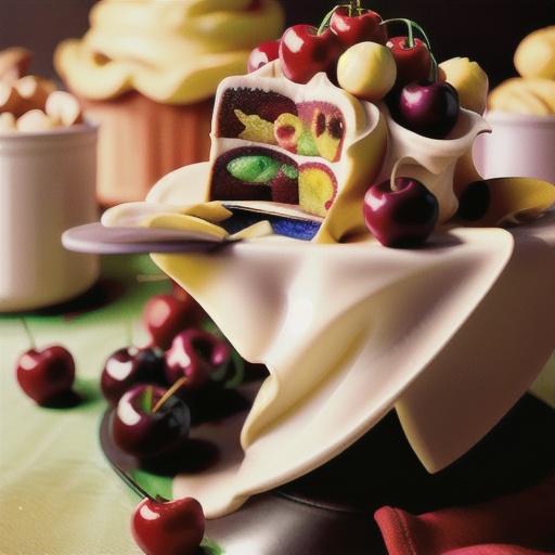 Maraschino Cherry Nut Cake