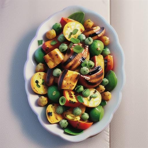 Middle Eastern-style pumpkin and chickpea salad recipe