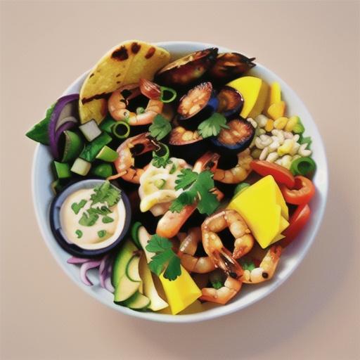 Grilled Shrimp Taco Bowl