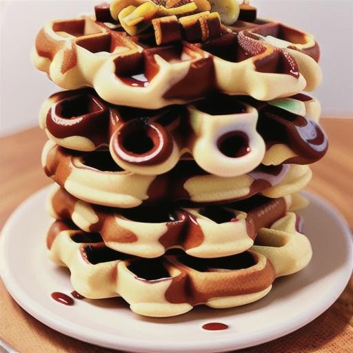 Cinnamon Roll Waffles