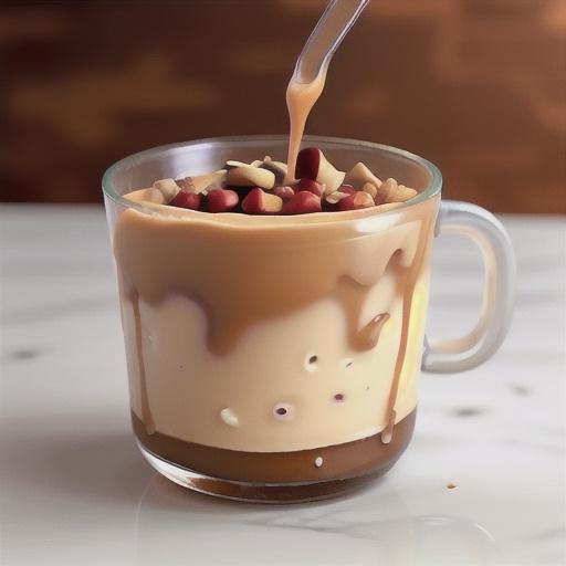 Whipped Peanut Butter Iced Coffee