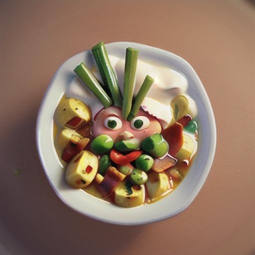 Potato Soup with Sour Cream