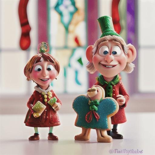 Stained-glass biscuits