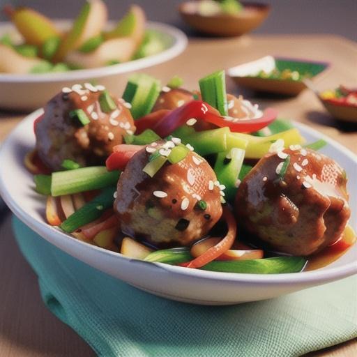 Bulgogi Meatballs
