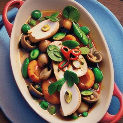 Rabbit Stew with Mushrooms