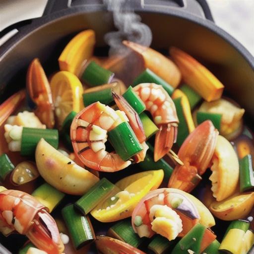 Air Fryer Shrimp "Boil"