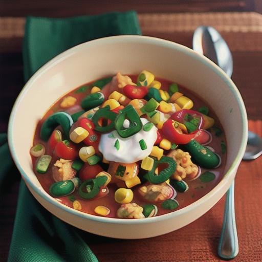 Slow Cooker Ground Chicken Chili