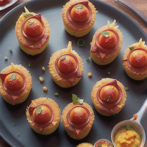 Crispy Polenta Bites with Jammy Tomato Topper