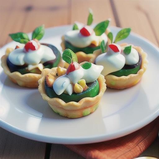 Blue Cheese-Apple Tartlets