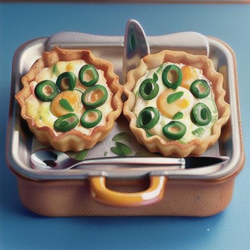 Gluten-free mini quiche Lorraine