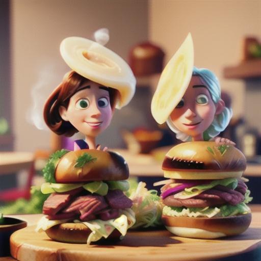 Smoked Corned Beef Sandwiches with Coleslaw