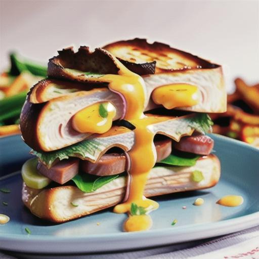 Air fryer chicken schnitzel ‘toasties’ recipe