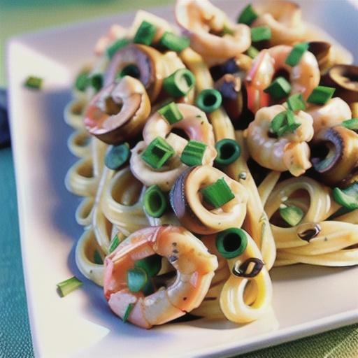 Creamy Shrimp Pasta with Mushrooms
