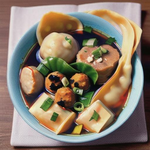 Lazy Wonton Soup