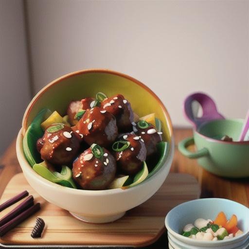 Hoisin-Glazed Meatballs