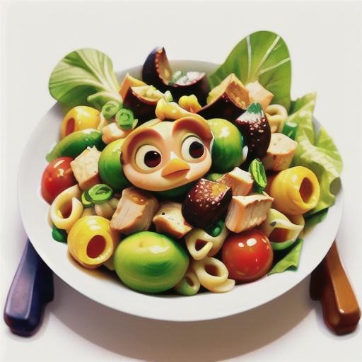 Party Chicken and Pasta Salad