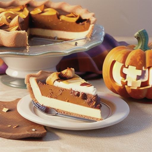 Double Layer Pumpkin Pie