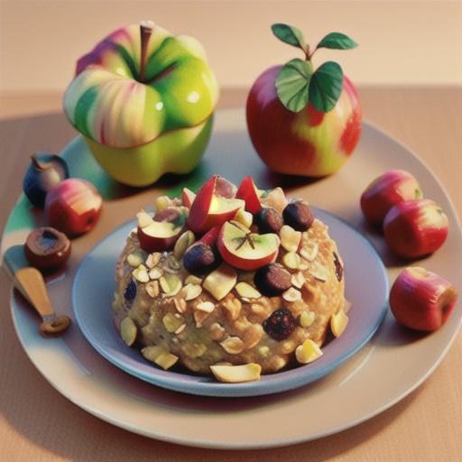Baked Apple Oatmeal