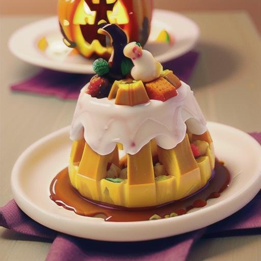 Pumpkin Yogurt Panna Cotta