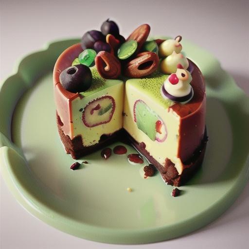 Green Tea Mousse Cheesecake