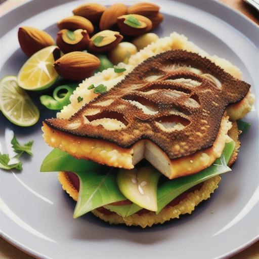 Almond Panko Crusted Tilapia