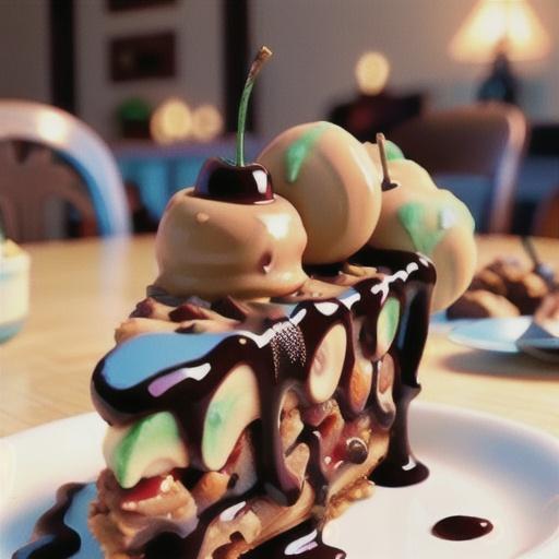 Chocolate-Glazed Cherry-Pecan Pie