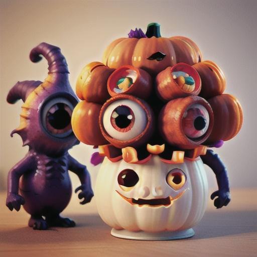 Creepy Halloween Eyeballs