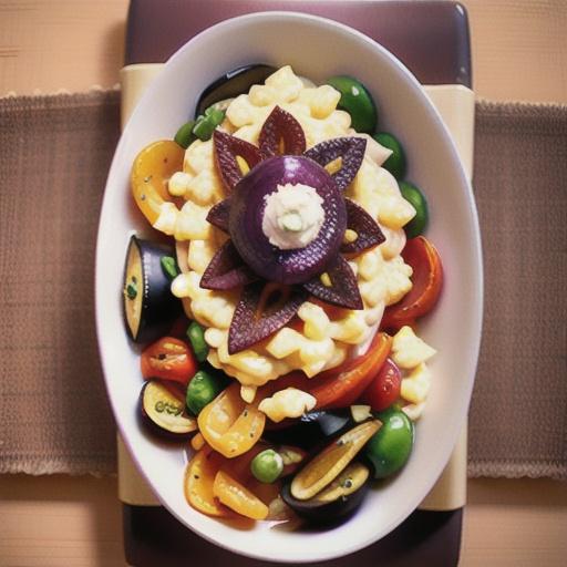 Eggplant, sun-dried tomato and ricotta risotto