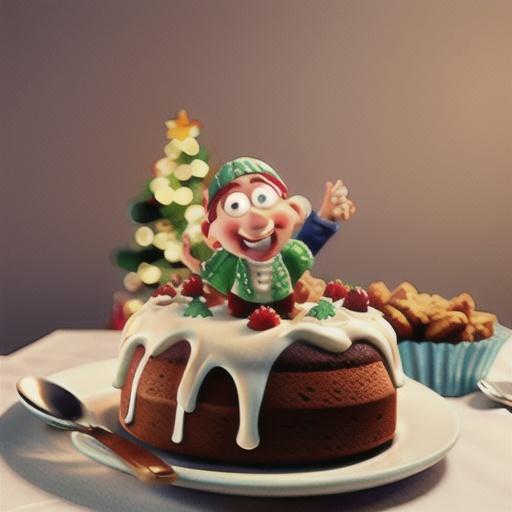 Gluten-Free Holiday Cake with Cranberry Sauce