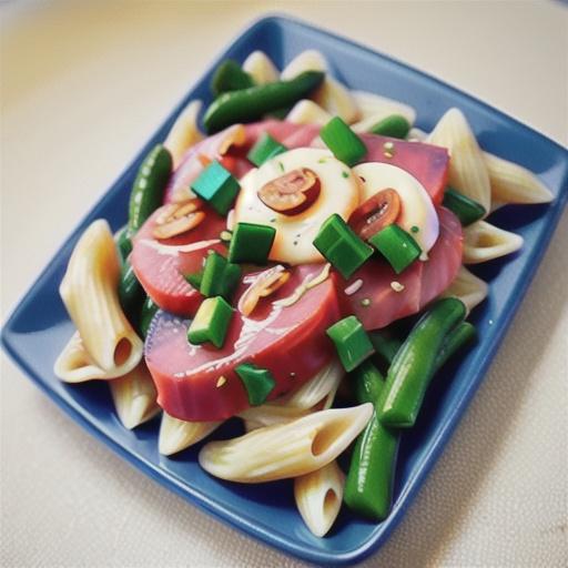 Caesar Tuna and Fettuccine