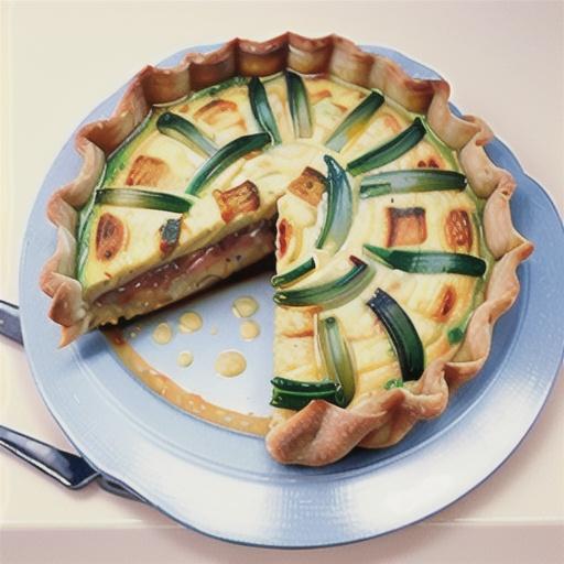 All-in-one quiche