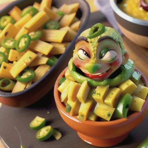 Spicy Three-Chile Guacamole