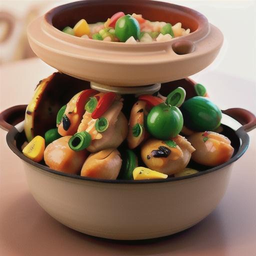 Chicken and date tajine