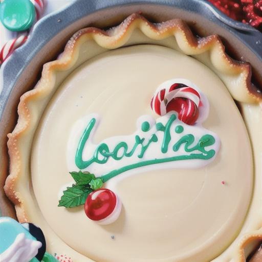 Holiday Peppermint Sugar Cookie Pie
