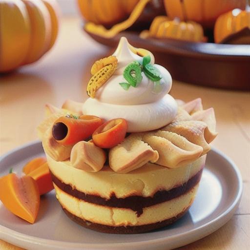 Mini Pumpkin Pie Yogurt Cheesecakes
