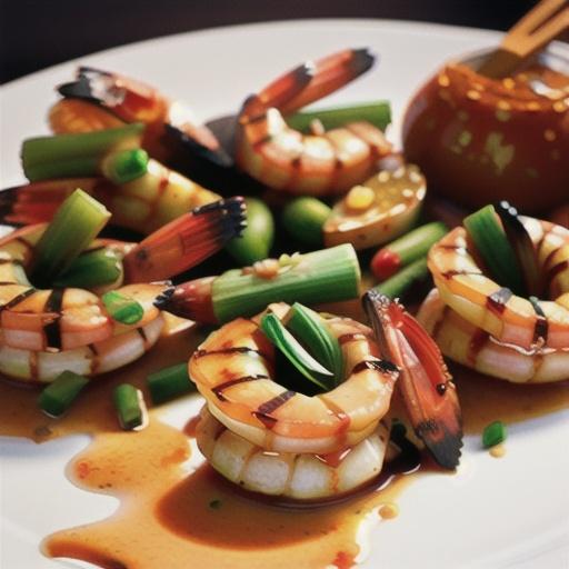 Amazing Spicy Grilled Shrimp