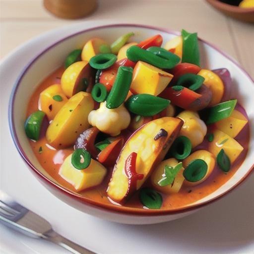 Potato and cauliflower curry