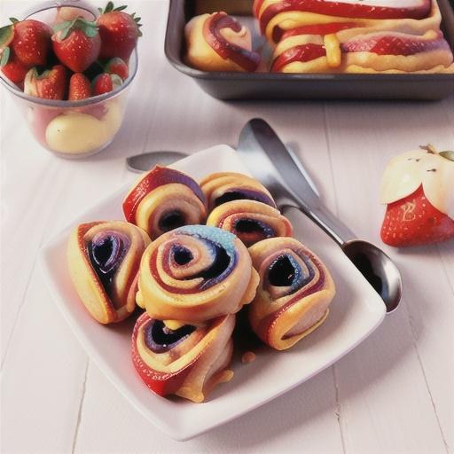 Strawberry Cinnamon Rolls