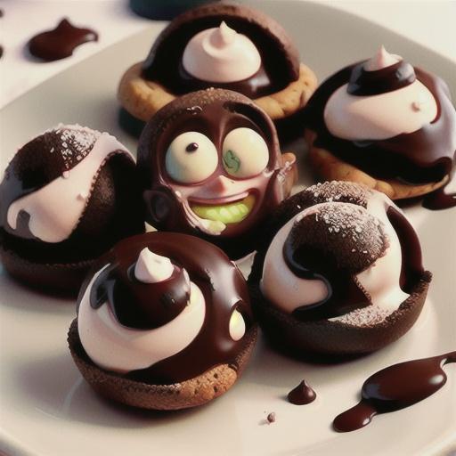 Rolo-Filled Chocolate Cookies